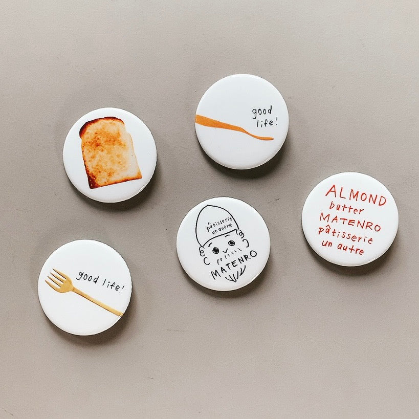 オリジナル缶バッチ5種