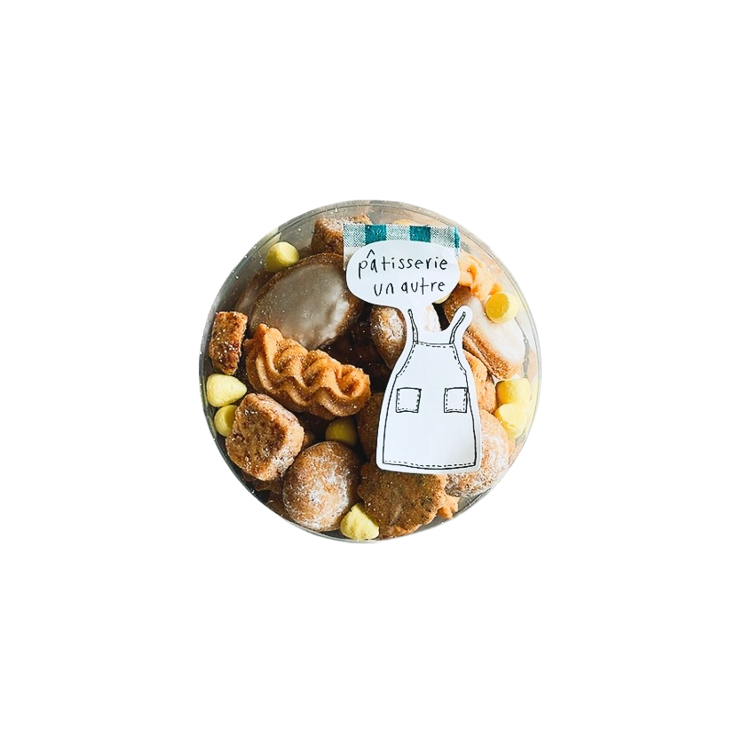 レモンのクッキーボックス